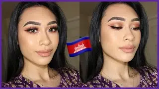 i attempted to do a makeup tutorial speaking khmer lol