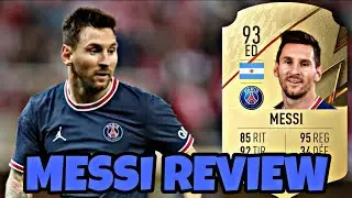 EL MEJOR JUGADOR DE FIFA 22!! MESSI 93 REVIEW ESPAÑOL
