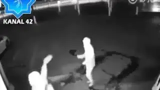 Komik sakar hırsızlar. Arkadaşına taş atan hırsız. @komikvideolar