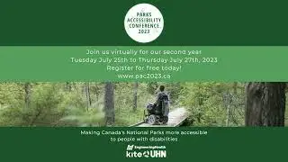 Described Poster: Parks Accessibility Conference 2023 || Call for Registrations