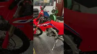 How much does the Honda CRF250RX weigh? #dirtbike