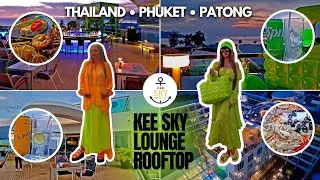 36 🏢 KEE SKY LOUNGE ROOFTOP • #DinnerTime • #Sunset • #Patong • #Phuket • December 12, 2023