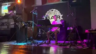 Preston’s first time playing piano man