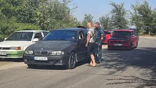 Престарелая BMW vs турбо жигули