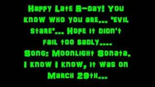 Happy Birthday! ~Piano Playing.