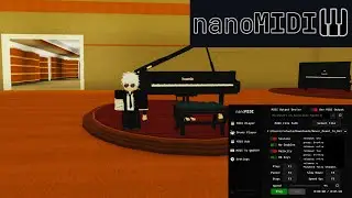 Tutorial De Como Usar o NanoMIDIPlayer No ROBLOX Piano automático
