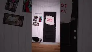 do not enter is written on the doorway 🚪❤️ #shorts
