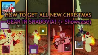 How to Get ALL New Christmas Event Items! | Shadovia Roblox