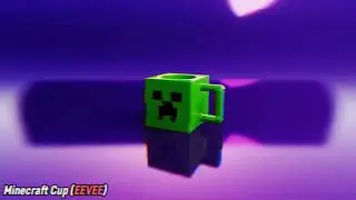 Minecraft Mug Landscape - Blender Practices