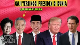INILAH PRESIDEN DENGAN GAJI TERTINGGI DI DUNIA! | 1 MILIYAR PERBULAN