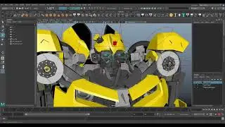 Bumblebee Rig Maya #transformers #bumblebee
