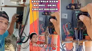 Faulty Circuit breaker ,Ganito lang ang pagcheck #foryou #viralvideo  #pinoytechstudio  #electrical