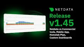 Release 1.45.0 - Netdata vs Commercial tools, Mobile App, Homelab Plan, Custom Dashboards & More!