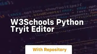 w3schools python tryit editor