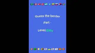 Guess country border are you smart enough? #border#spain #usa #india #geography #geokeo
