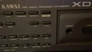 20211004 KAWAI XD-5 Digital Percussion Synthesizer