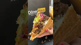The döner kebabs at Döner Haus in NYC's East Village are EPIC. 🔥🤤 