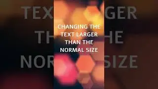 HTML | CHANGING THE TEXT LARGER THAN THE NORMAL SIZE