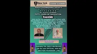 AES NY SECTION EVENTIDE HISTORICAL EVENT