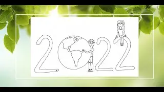 Calendarul Pământului - Ediția 2022, desenat de Ema