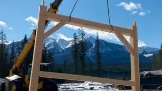 Timber Frame Basics #timberframe #bclogschool #timberframecourses #partsofatimberframe #logandtimber