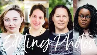 How I Edit Portrait Photos with Adobe Photoshop CC | Alice Red