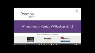 Webinar Recording: What’s new in Vembu VMBackup v3.1.3