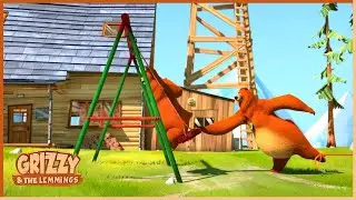Mind in a Whirl | Grizzy & the lemmings | Clip | 🐻🐹 Cartoon for Kids