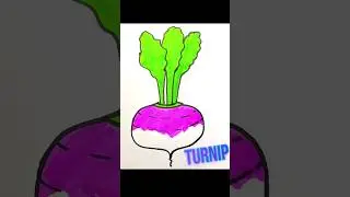 Turnip drawing #shorts #shortvideo