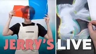Jerry's LIVE Episode #JL286: Create Glitch Art with Oils