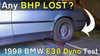 V8 BMW E38 735i AUTOMATIC on the DYNO - Will it make MAXIMUM POWER!? Feat. 