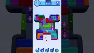 Color Block Jam Level 901 Solution Walkthrough #colorblockjam #gaming #colorblockjamgame #games