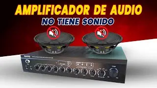 FALLA EN AMPLIFICADOR sin sonido  🔇  |  NATIC  ✅ (solución)