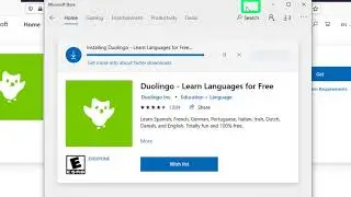 How to Install DuoLingo on Windows 10 Latest Video