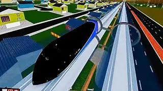 Hyperloop Simulator Roblox (XP-1)