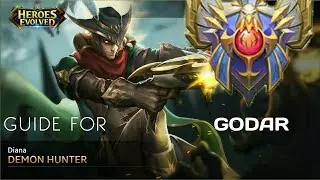 Топ билд | Guide on Diana | Гайд на Диана | Heroes Evolved
