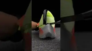 Disassemble A Pair $100 Running Shoes Nike Zoom Fly 4 Barely Volt #nike #runningshoes #shorts