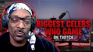 The Biggest Celebrities Who Play Video Games on Twitch!