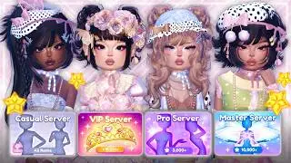 WINNING IN *EVERY* SERVER TYPE IN DRESS TO IMPRESS!! (Roblox)