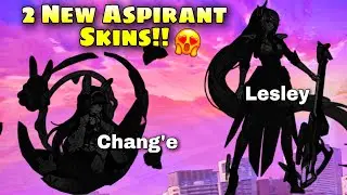 LESLEY & CHANG'E ASPIRANT SKINS CONFIRMED?!😍2 NEW ASPIRANT SKINS🔥Mobile legends