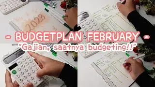 Budgetplan February 2023 | Gajian, saatnya budgeting | Gajian Februari