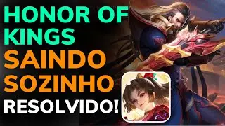 HONOR OF KINGS SAINDO SOZINHO, COMO RESOLVER esse PROBLEMA? APRENDA AGORA