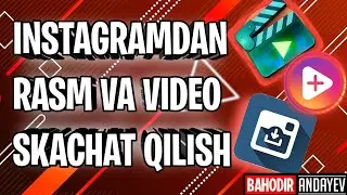 Instagramdagi Rasm Va Videolarni galareyaga yuklash// Galareyaga skachat qiling