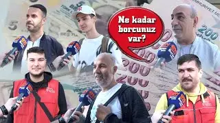 Bursalılara sorduk: Kaç TL borcunuz var?