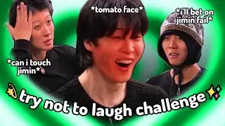 bts jimin being funny during the beat coin (try not to laugh)