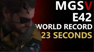 MGSV: TPP - E42 World Record Speedrun: Metallic Archaea [Extreme] S-Rank in 23 Seconds