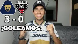 ¡GOLEAMOS! Reacción Pumas vs D.C United (3-0) Leagues Cup