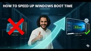 Speed Up Windows Boot Time FAST (No Software)
