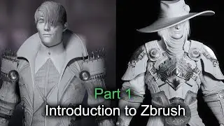 Part 1 ( Intro to zbrush ) - Zbrush for beginner tutorial series