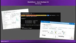 #QuickGlance - Azure Developer CLI (part 4) – Monitoring